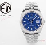 Swiss Grade Replica Rolex Datejust II 41 mm Cla.3235 Blue Fluted Motif 904l Steel Watch